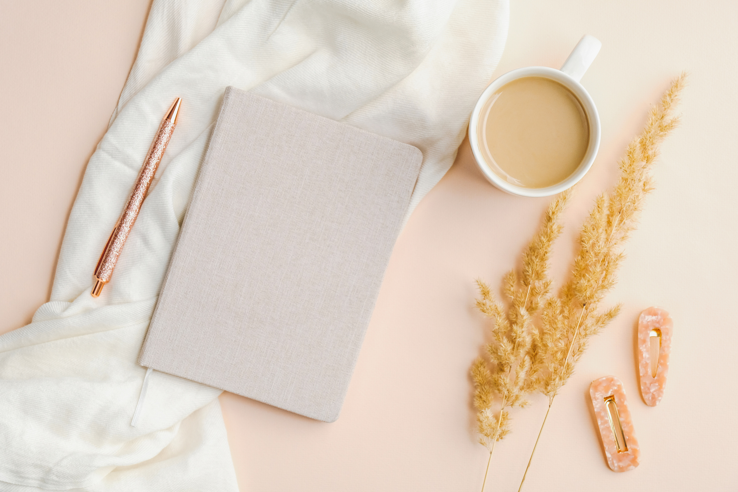 Boho Style Modern Minimal Home Workspace